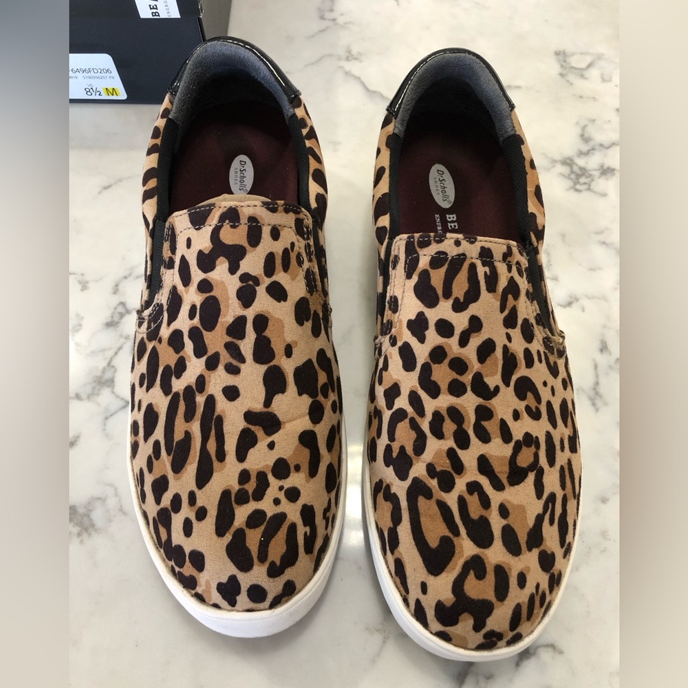 Dr. Scholl’s Madison Leopard Slip On Flats